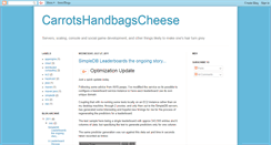 Desktop Screenshot of carrotshandbagscheese.com