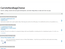 Tablet Screenshot of carrotshandbagscheese.com